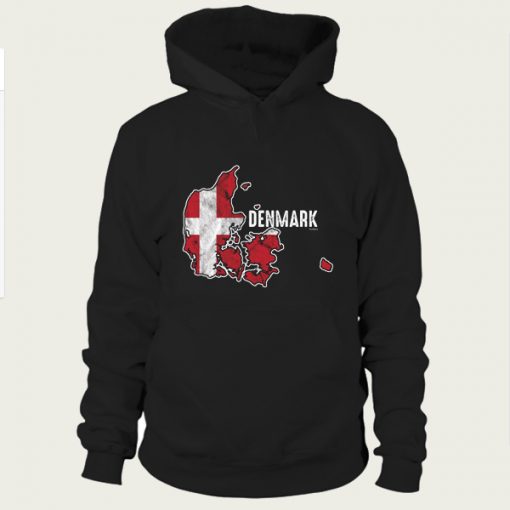 Denmark Map hoodie