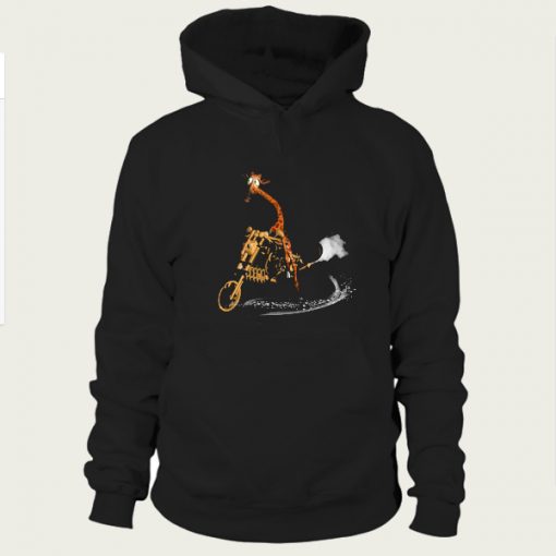 Funny giraffe hoodie