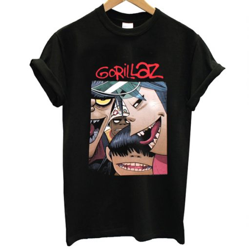 Gorillaz Faces t-shirt