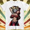 Harley Quinn Deadpool Anime Cool Love Retro Vintage t-shirt