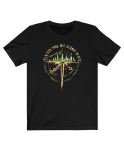 Hiking Always Take The Scenic Route t-shirt