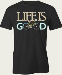 LIFE IS GOOD BICYCLE t-shirt