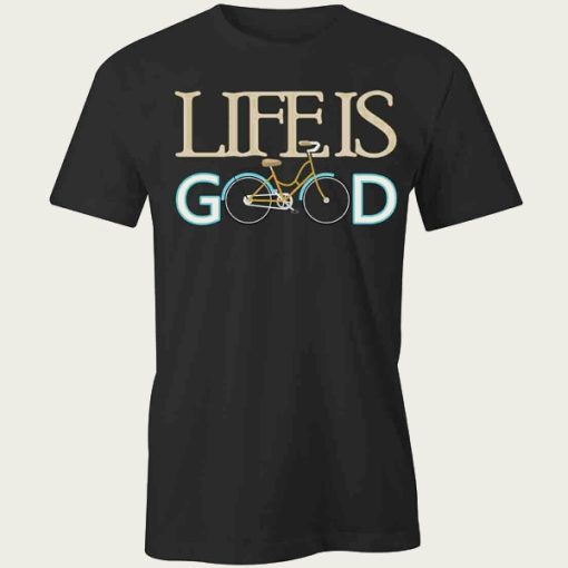 LIFE IS GOOD BICYCLE t-shirt