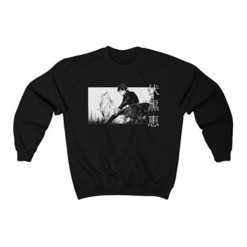 Megumi Fushiguro Jujutsu Kaisen sweatshirt