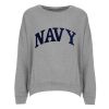 Navy sweatshirt