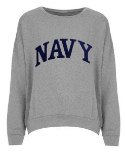 Navy sweatshirt