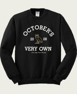 October’s 2008 Very Own sweatshirt