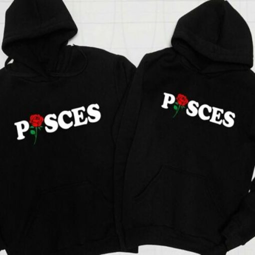 PISCES ROSE ZODIAC hoodie