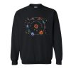 Planets Solar System and Stars sweatshirt