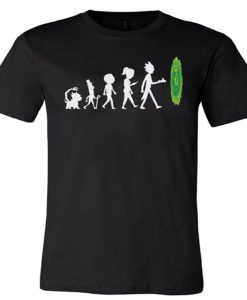 Rick & Morty Evolution t-shirt