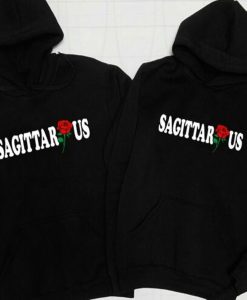 SAGITTARIUS ROSE hoodie