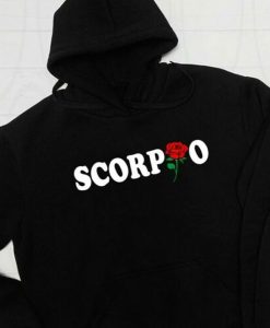 SCORPIO ROSE ZODIAC hoodie