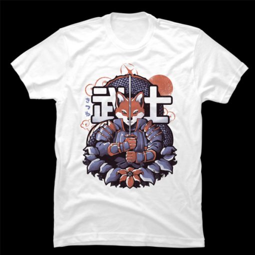 Samurai Fox t-shirt