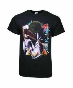 Stevie Ray Vaughan In Step Black t-shirt