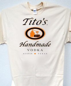 TITO'S Handmade Vodka t-shirtTITO'S Handmade Vodka t-shirt