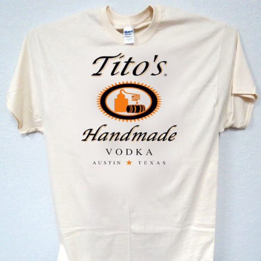 TITO'S Handmade Vodka t-shirtTITO'S Handmade Vodka t-shirt