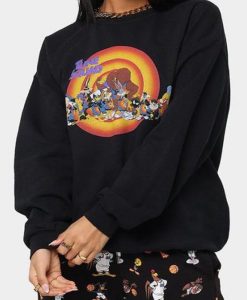 Vintage NBA Squad Line Up Space Jam sweatshirt