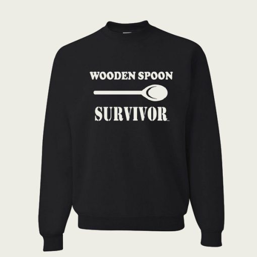 Wooden Spoon Survivor sweatshirt