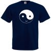 Yin and Yang Symbol Happy Face t-shirt