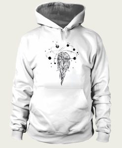 thinking girl hoodie