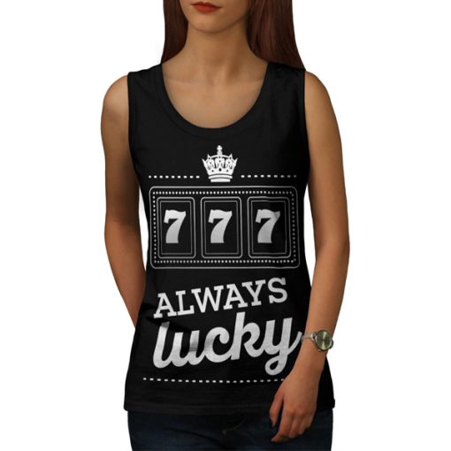 777 Lucky Slot Win Casino tank top