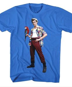 Ace Ventura Pet Detective Parrot Movie Poster t-shirt