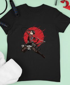 Attack On Titan Anime - Captain Levi t-shirt