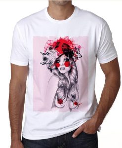 Blood Fox Girl Pink t-shirt