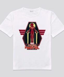 Captain Marvel Flying t-shirt