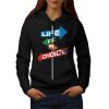 Choice Life Path Slogan hoodie