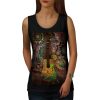 Colorful Guitar tank top