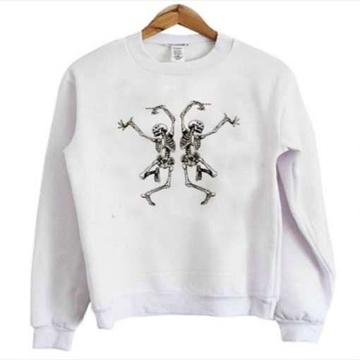 Dancing Skeleton Halloween Costume sweatshirt