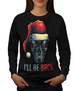 Droid Christmas Skull sweatshirt