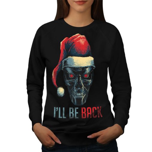 Droid Christmas Skull sweatshirt