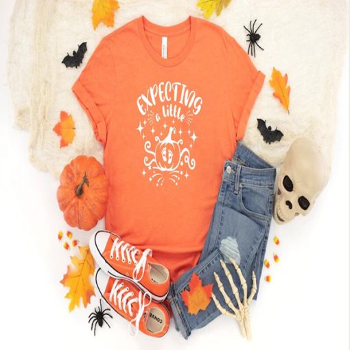 Expecting A Little Pumpkin t-shirt