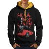 Fear Mustang Art Car hoodie