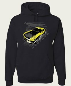 Ford Mustang Yellow Boss 302 hoodie