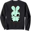 Green Voodoo Doll Goth sweatshirt