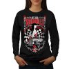 Hot Girl Rock Race Car sweatshirt