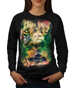 Lion Zion Cat Face sweatshirt