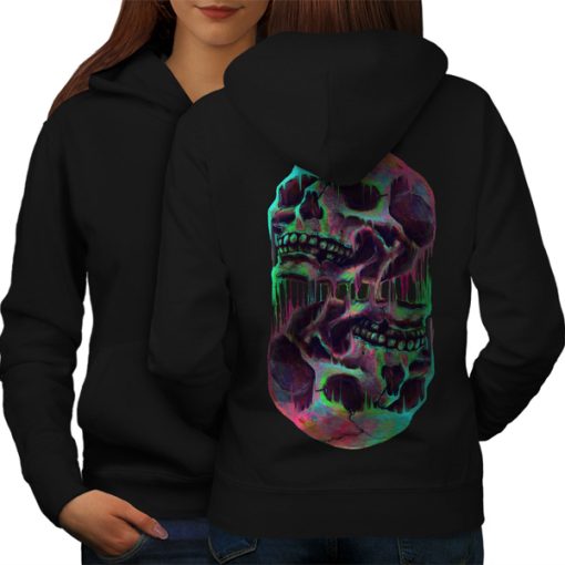 Melting Skulls Fantasy hoodie