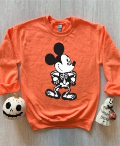 Mickey Skeleton Halloween sweatshirt