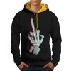 Middle Finger Hand hoodie