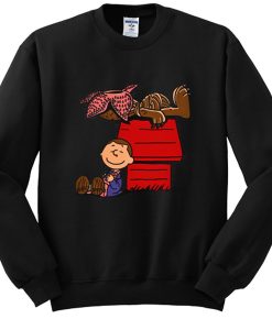 Peanut Eleven Demogorgon Stranger Things sweatshirt