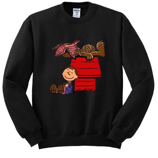 Peanut Eleven Demogorgon Stranger Things sweatshirt