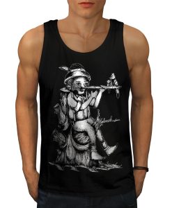 Pinochio Wood Fantasy tank top