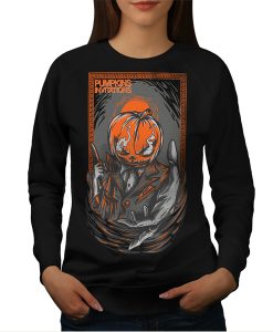 Pumpkin Invitation Horror sweatshirt