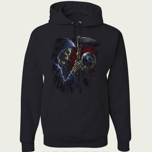 Reaper Sphere Scythe hoodie