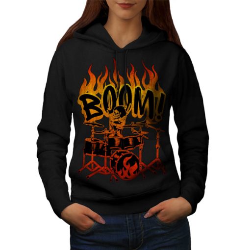 Skeleton Drummer hoodie