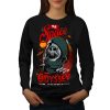 Space Odyssey Death Skull sweatshirt